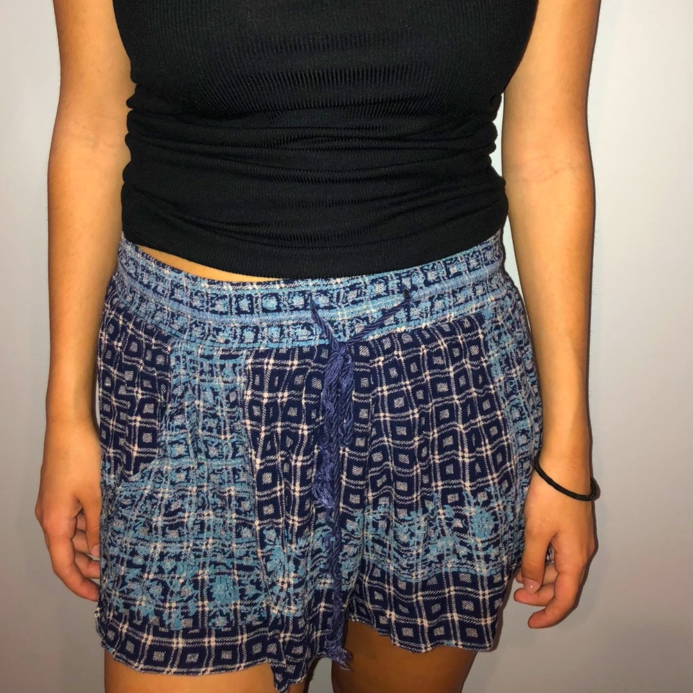 PRINTED CLOTH SHORTS